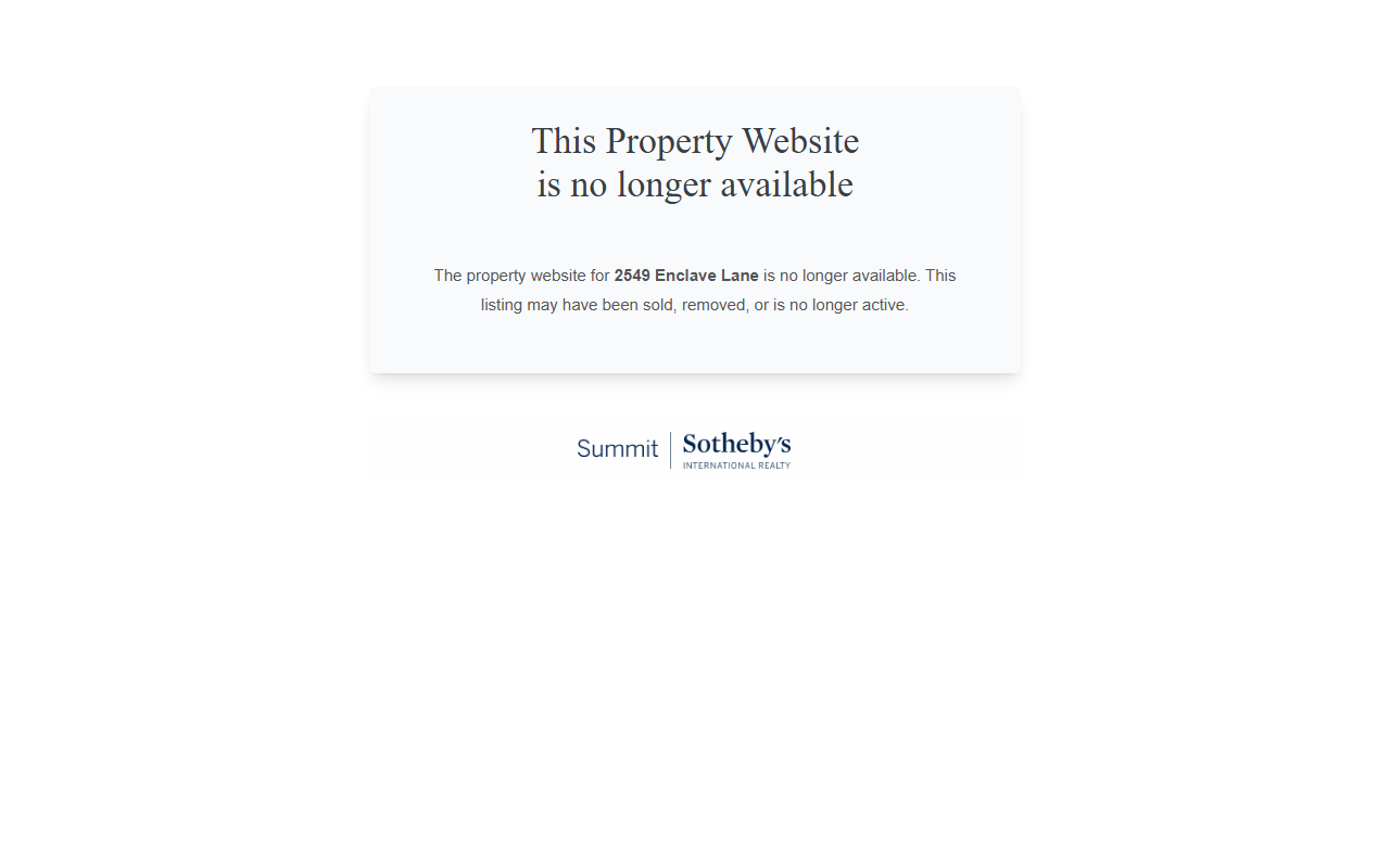 2549enclave.com screenshot
