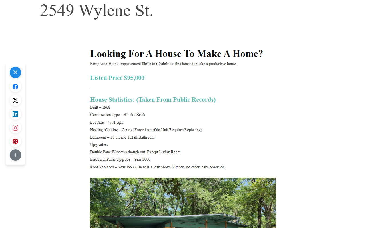 2549wylene.com screenshot