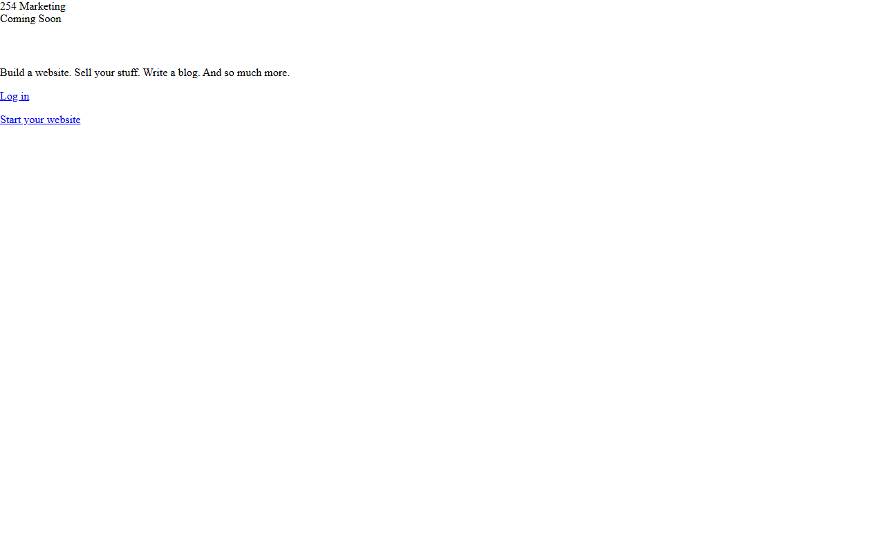254marketing.com screenshot