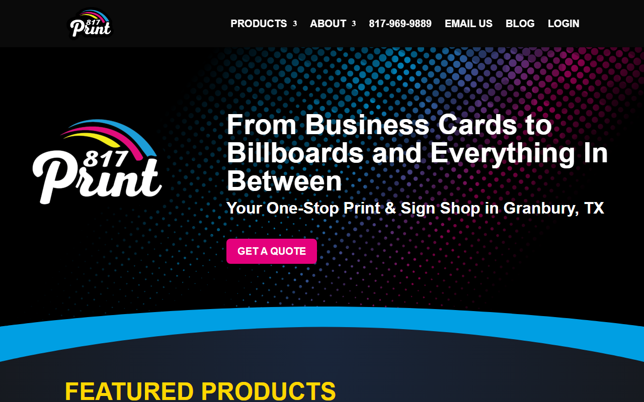 254signsandprint.com screenshot