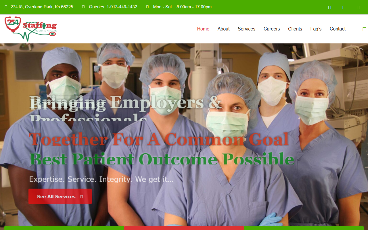 254staffing.com screenshot