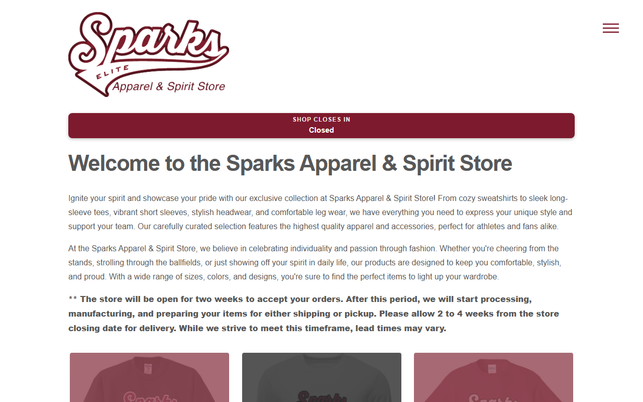256apparel.com screenshot