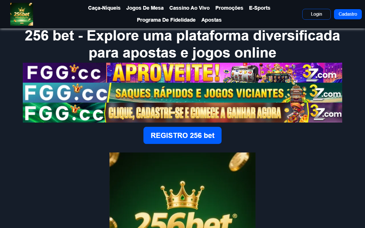 256betbouns.com screenshot