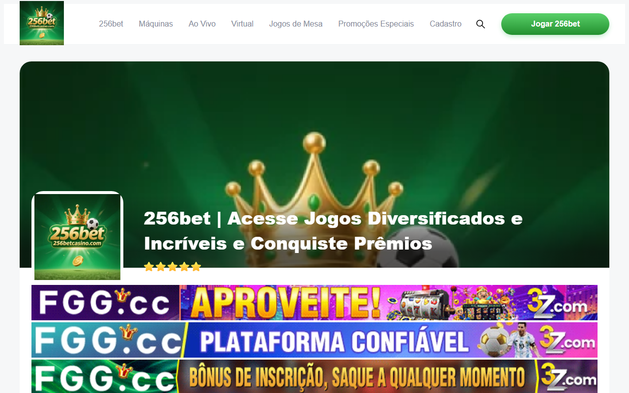 256betcasino.com screenshot