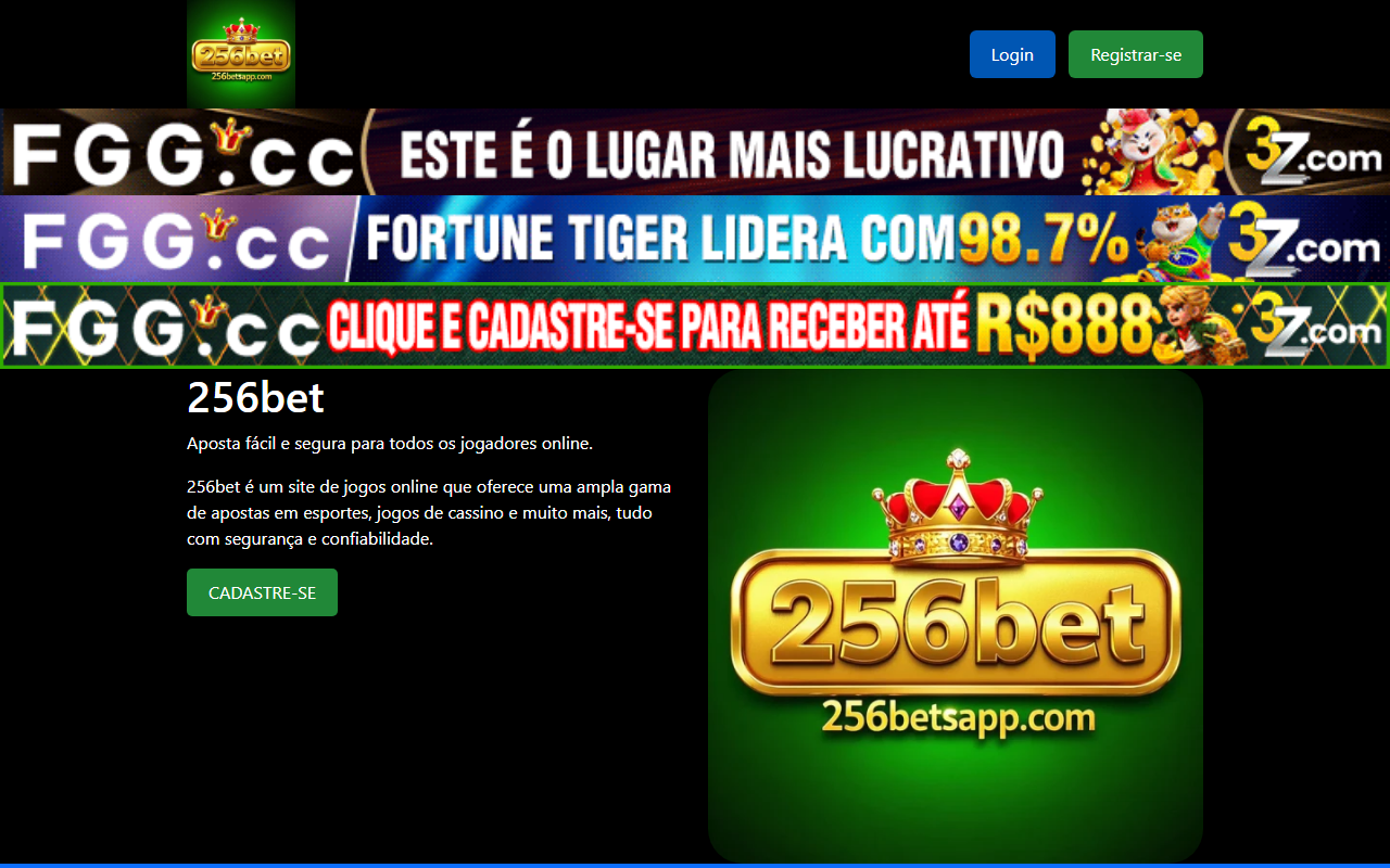 256betsapp.com screenshot