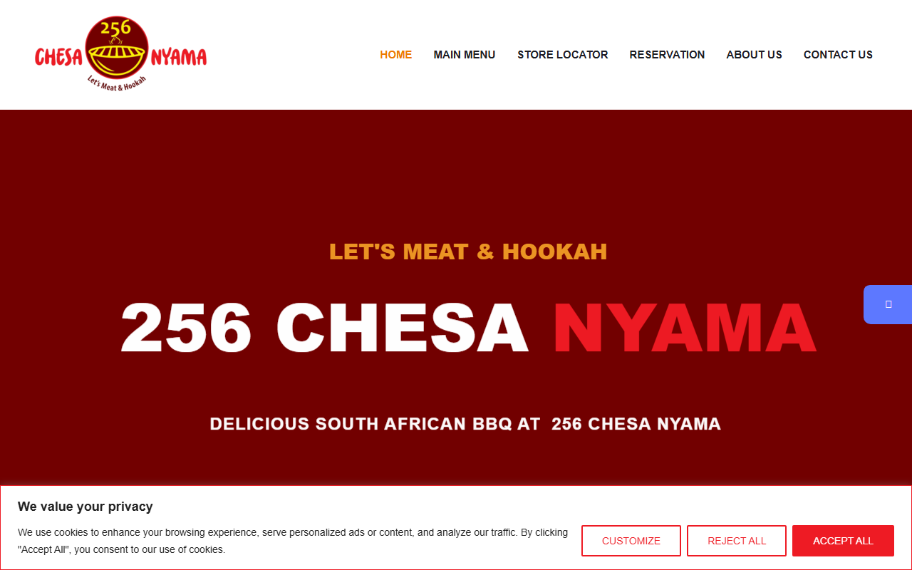 256chesanyama.com screenshot