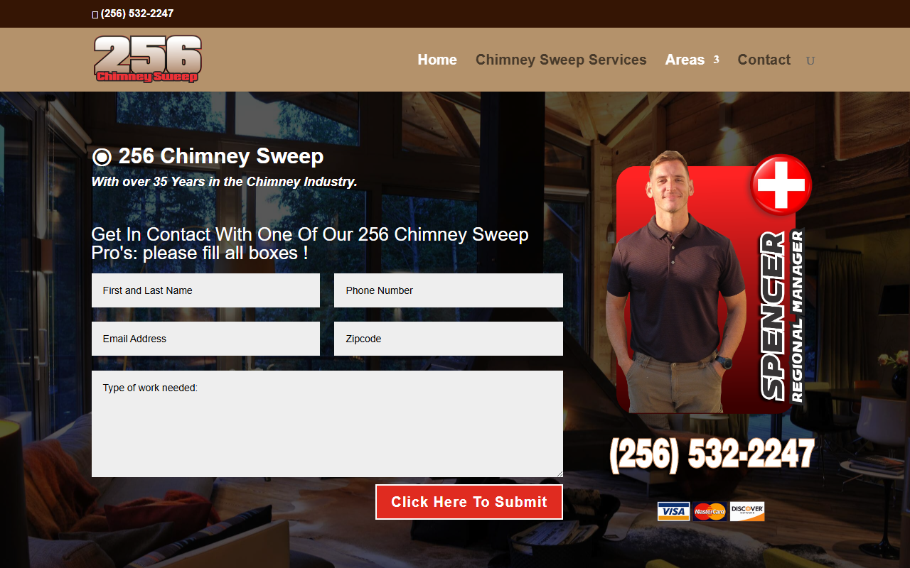 256chimney.com screenshot