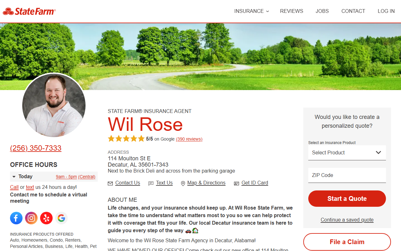 256insurance.com screenshot