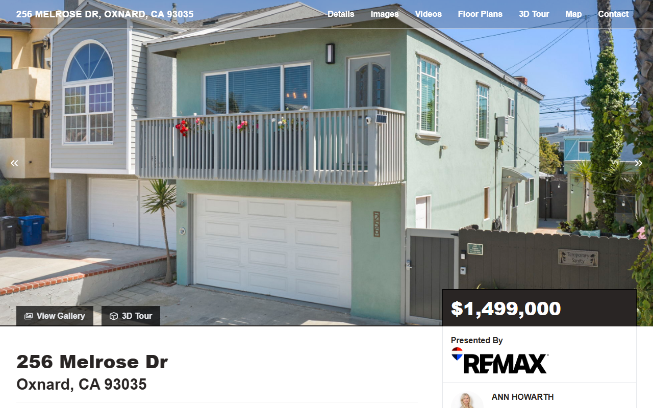 256melrosedrive.com screenshot