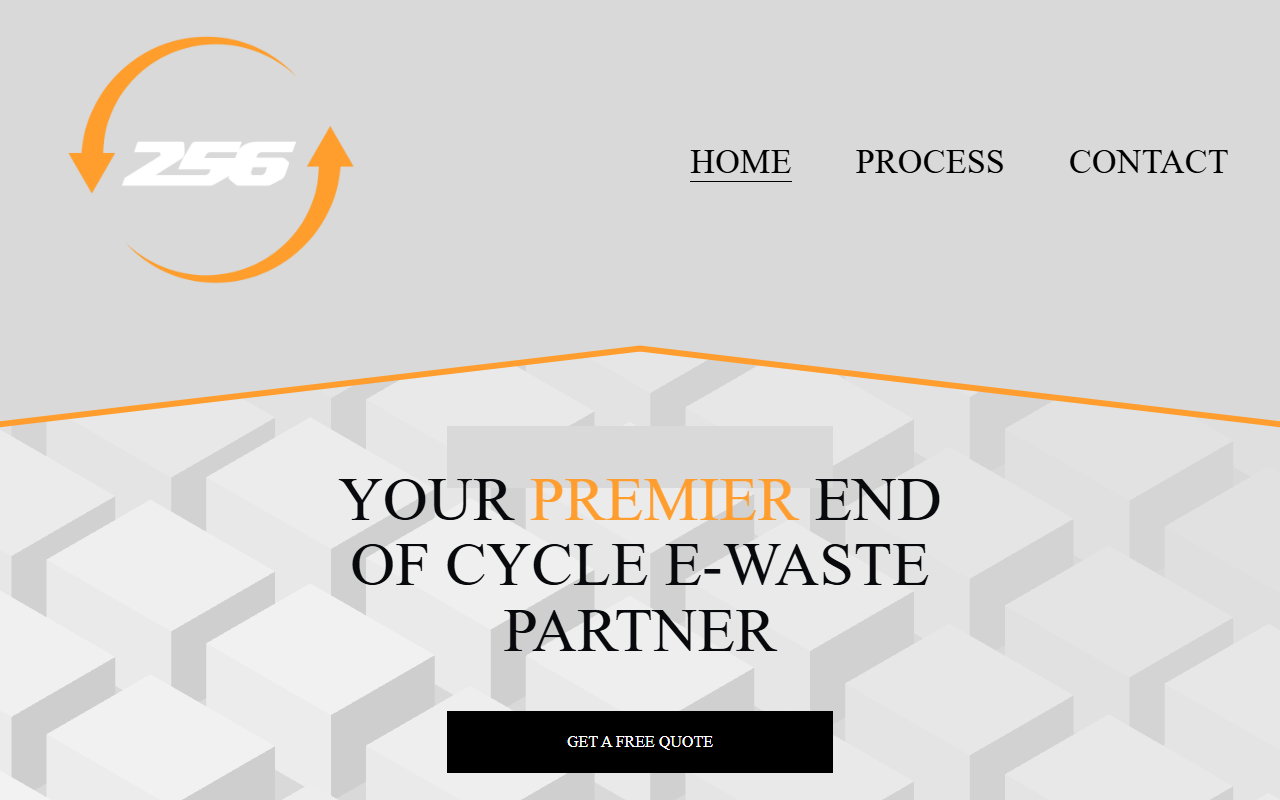 256recycling.com screenshot