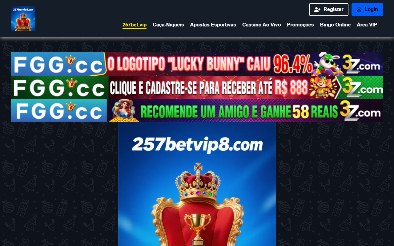 257betvip8.com screenshot