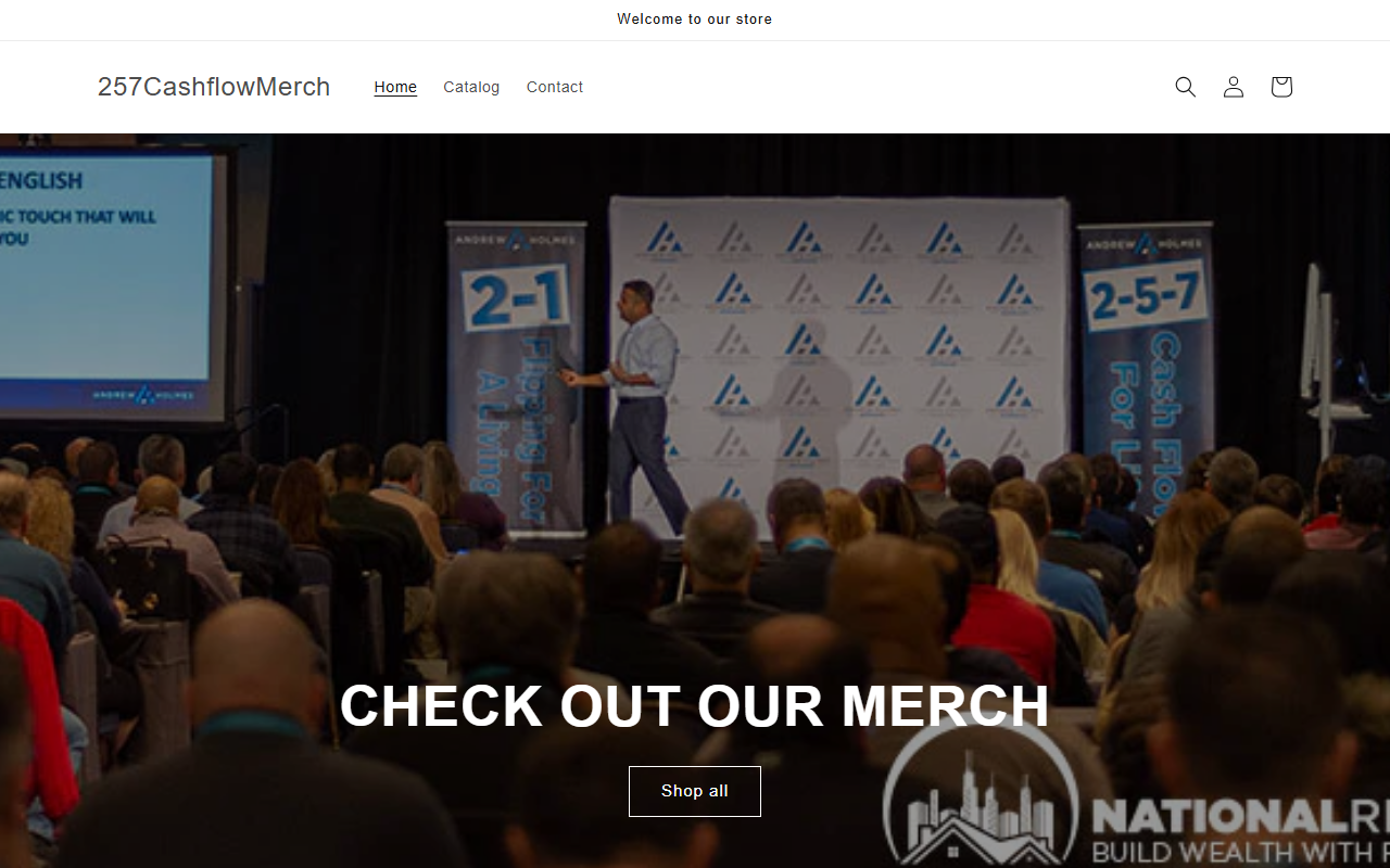 257cashflowmerch.com screenshot