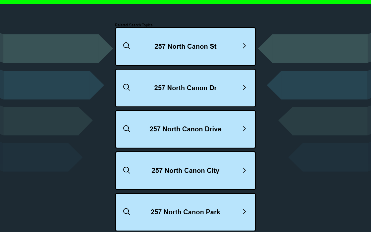 257northcanon.com screenshot