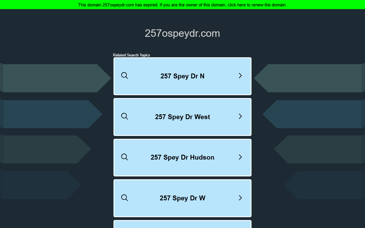 257ospeydr.com screenshot