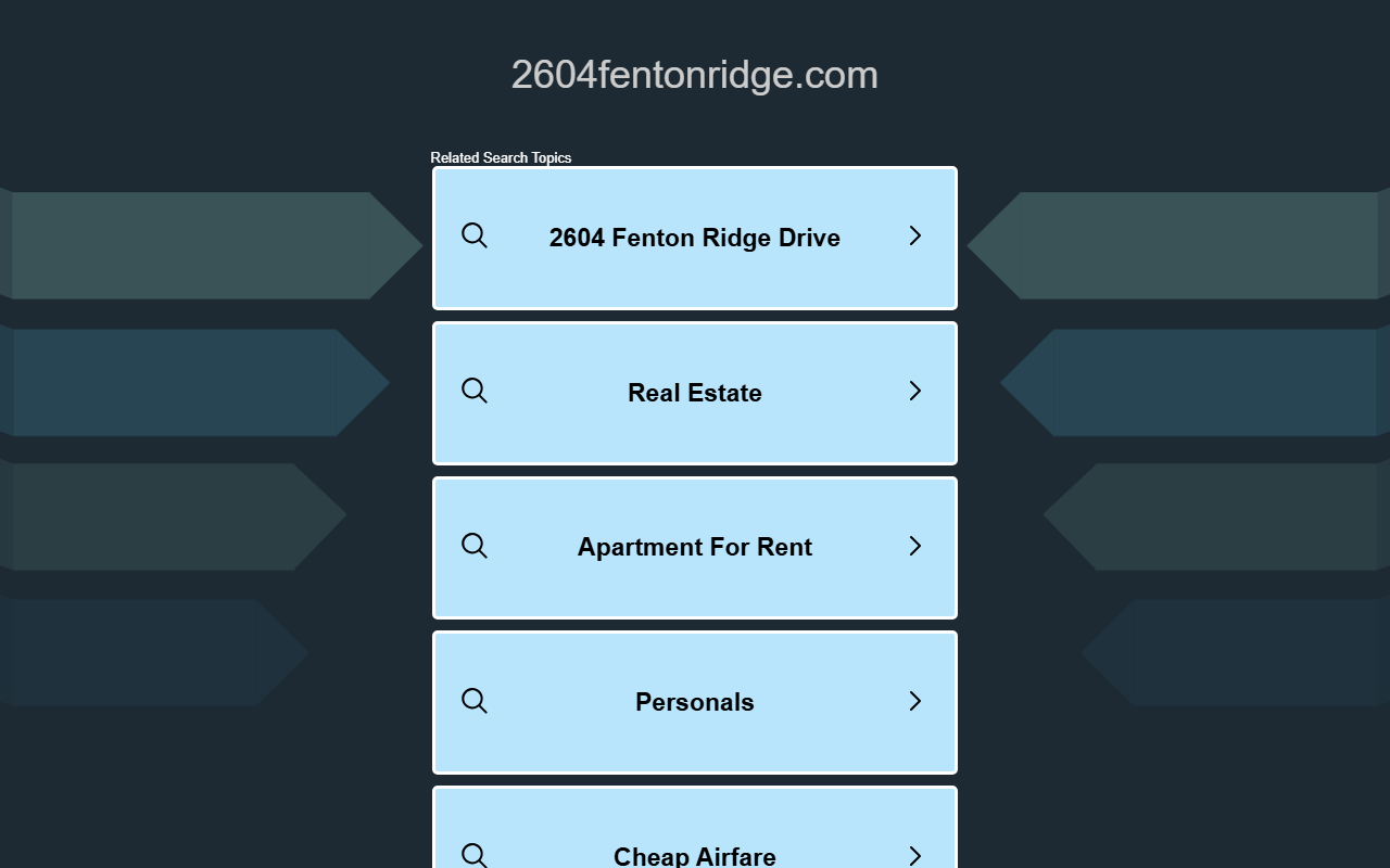2604fentonridge.com screenshot