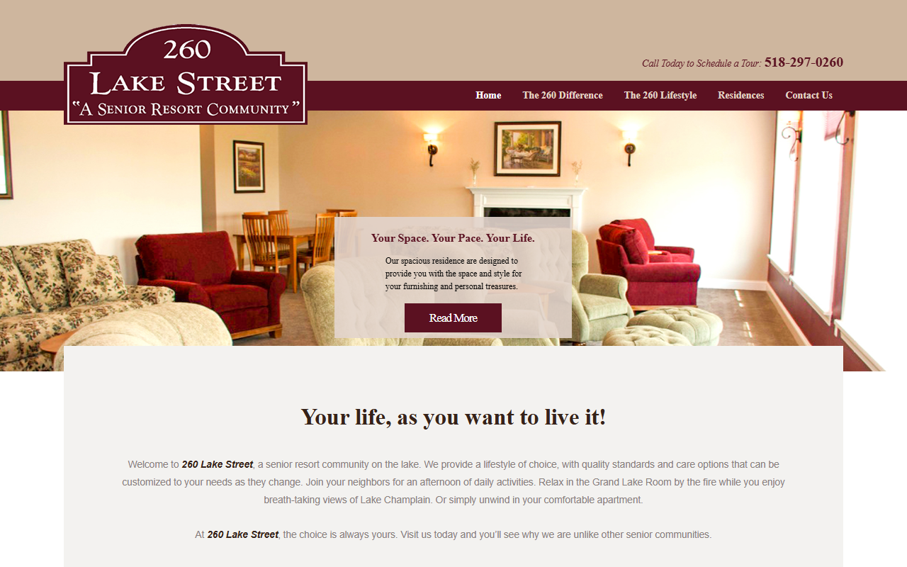 260lakestreet.com screenshot