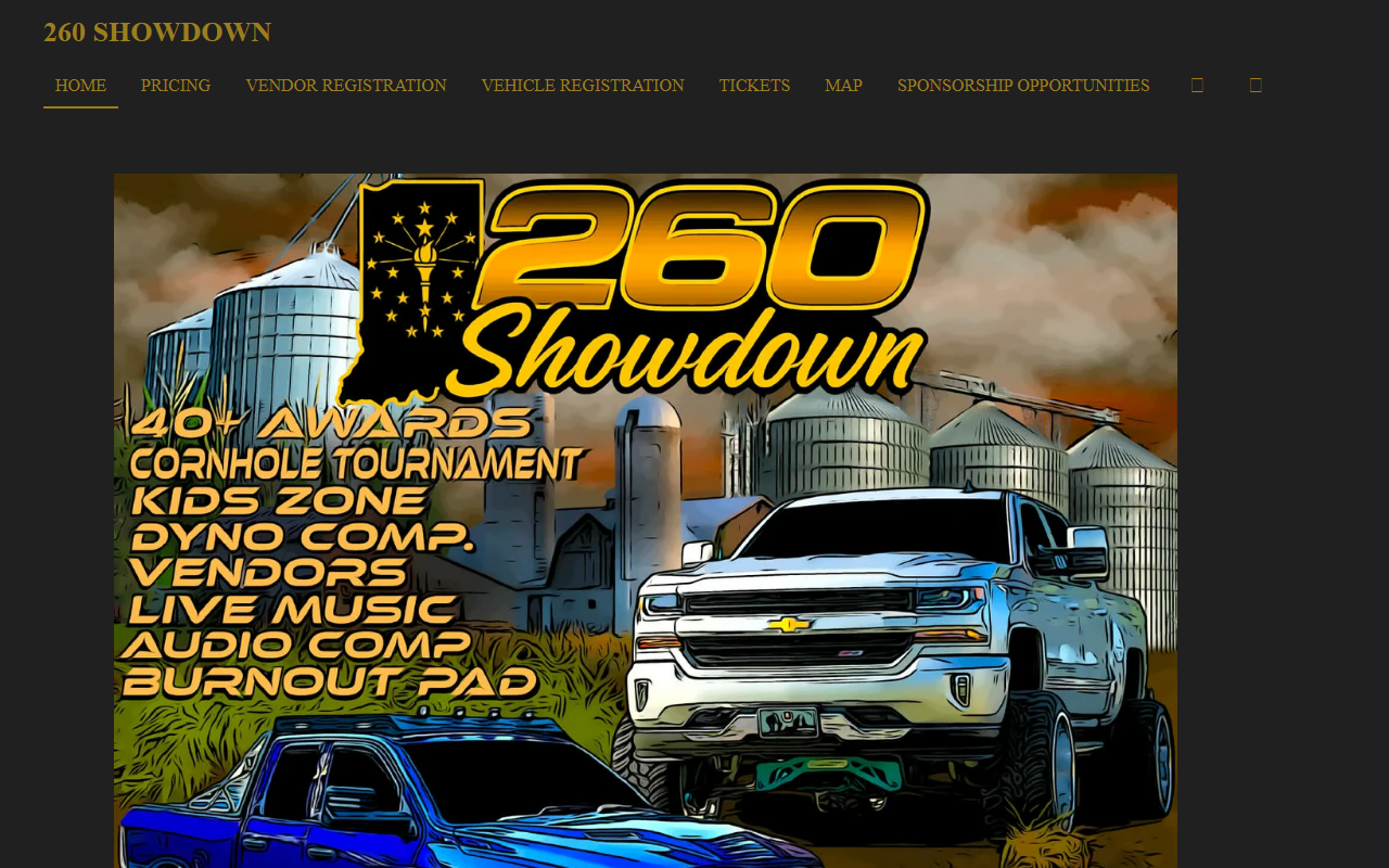 260showdown.com screenshot