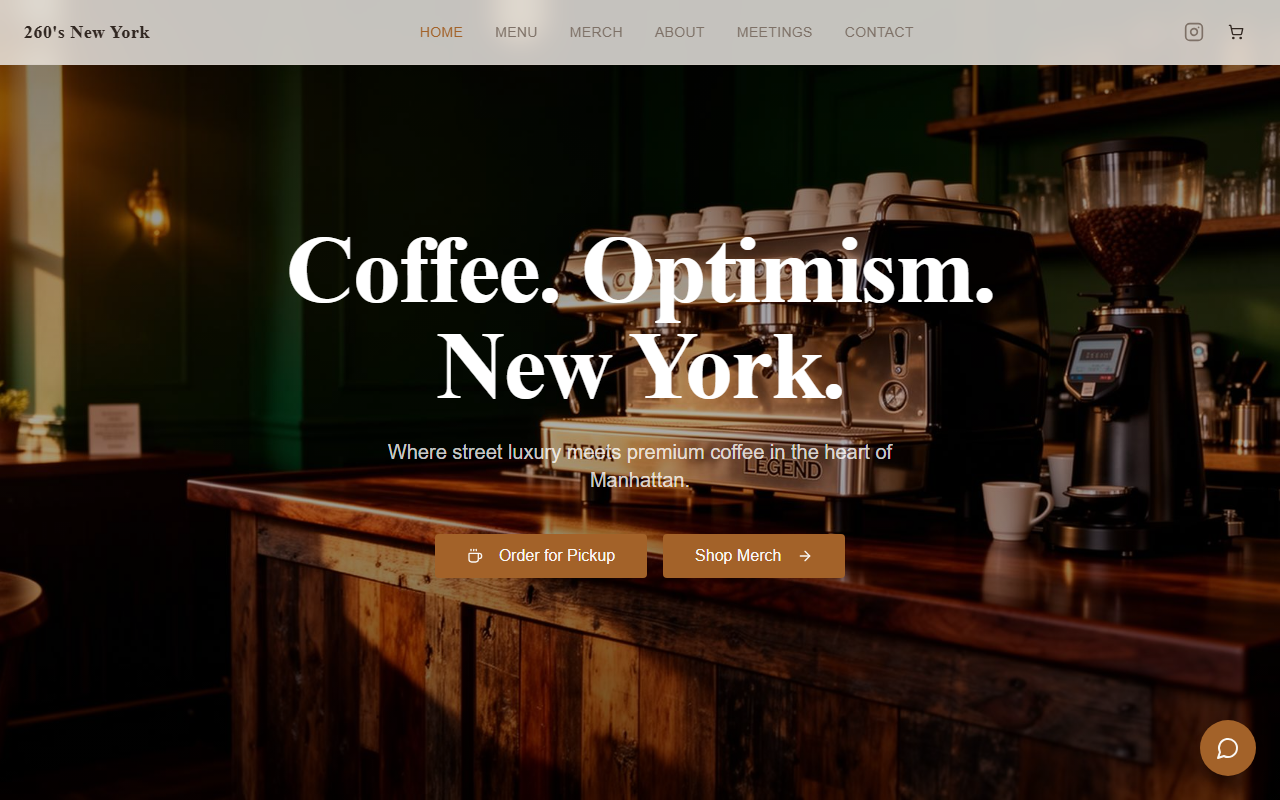 260snewyork.com screenshot