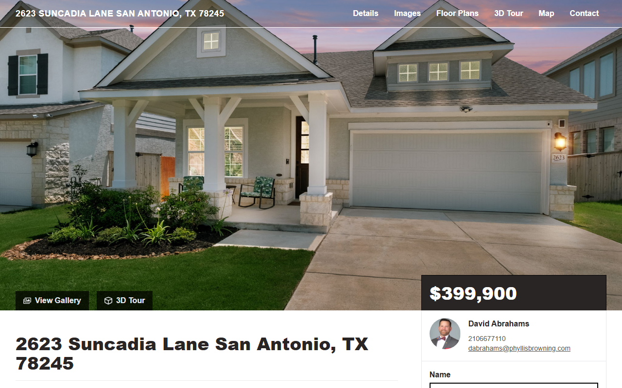 2623suncadialn.com screenshot