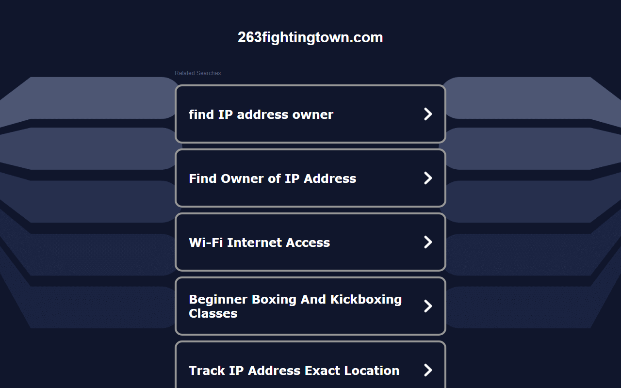 263fightingtown.com screenshot