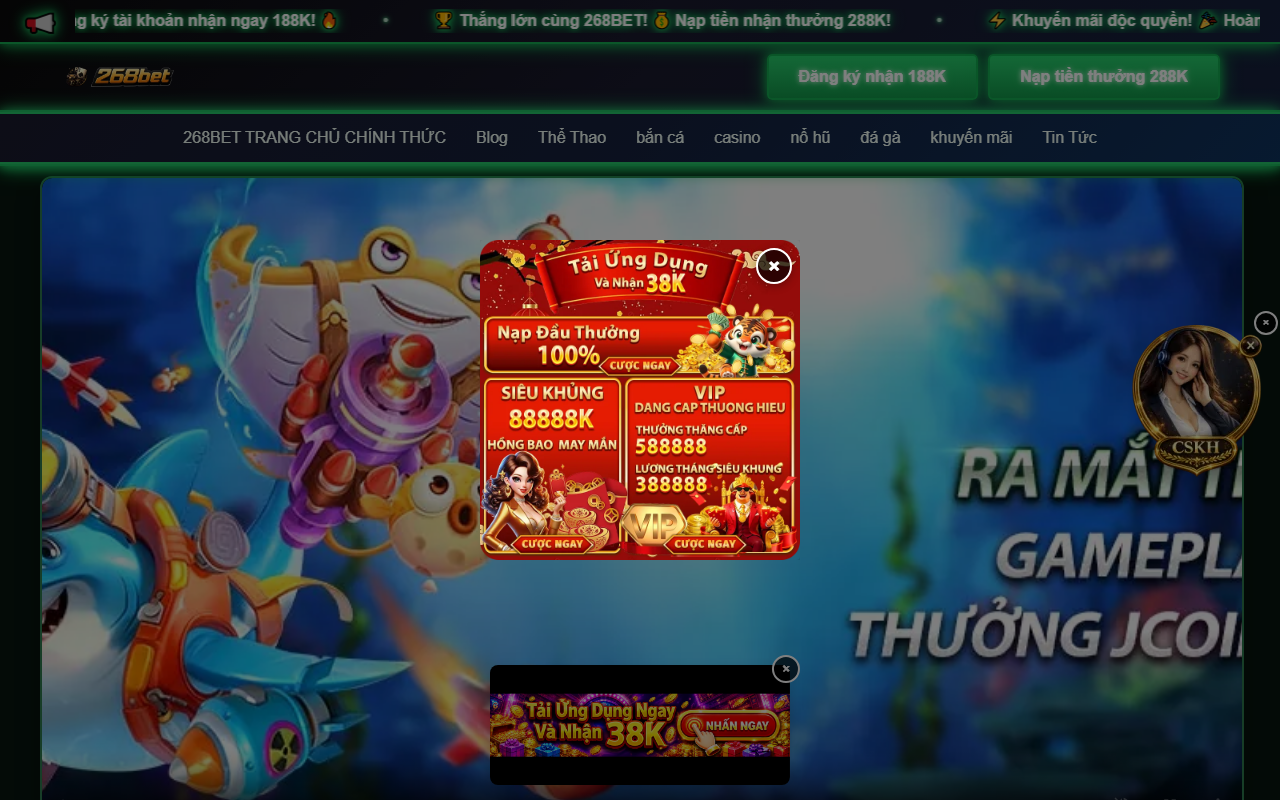 268bethomebet.com screenshot
