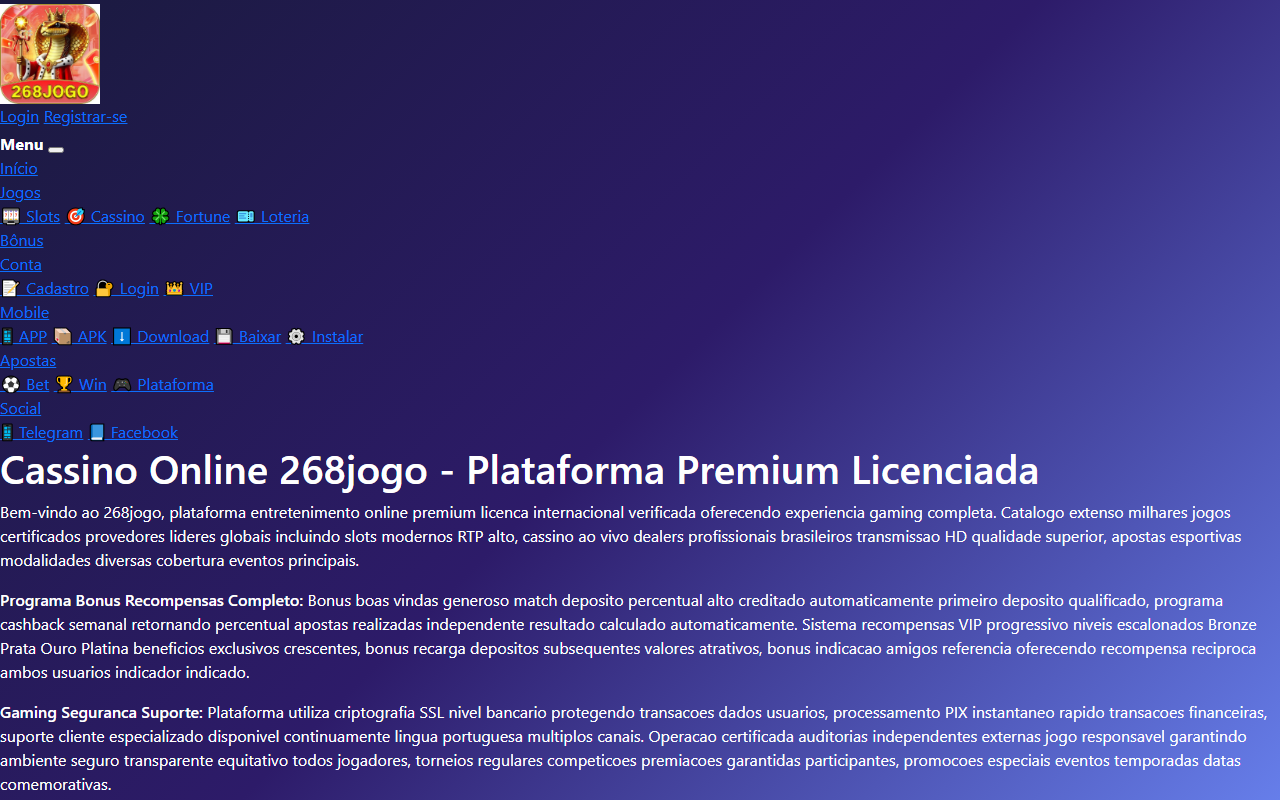 268jogowin.com screenshot