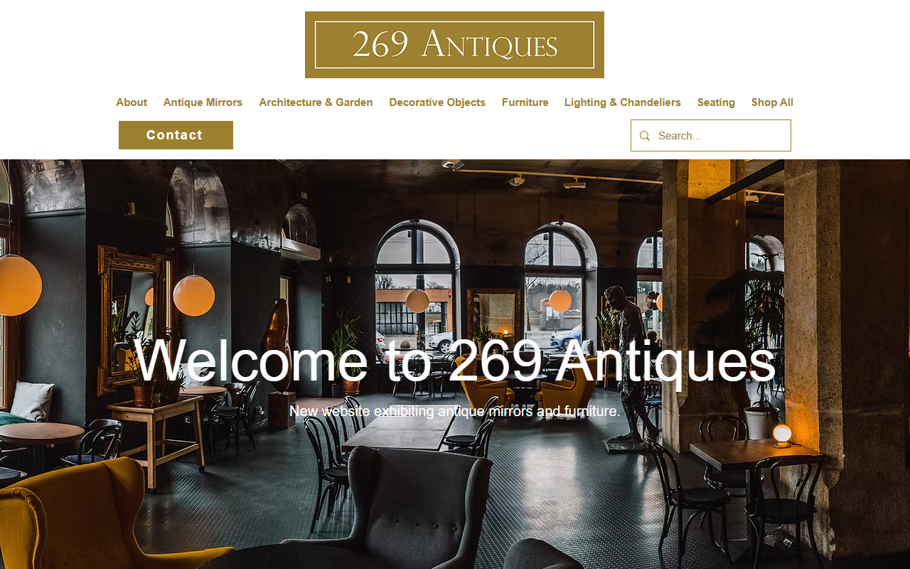 269-antiques.com screenshot