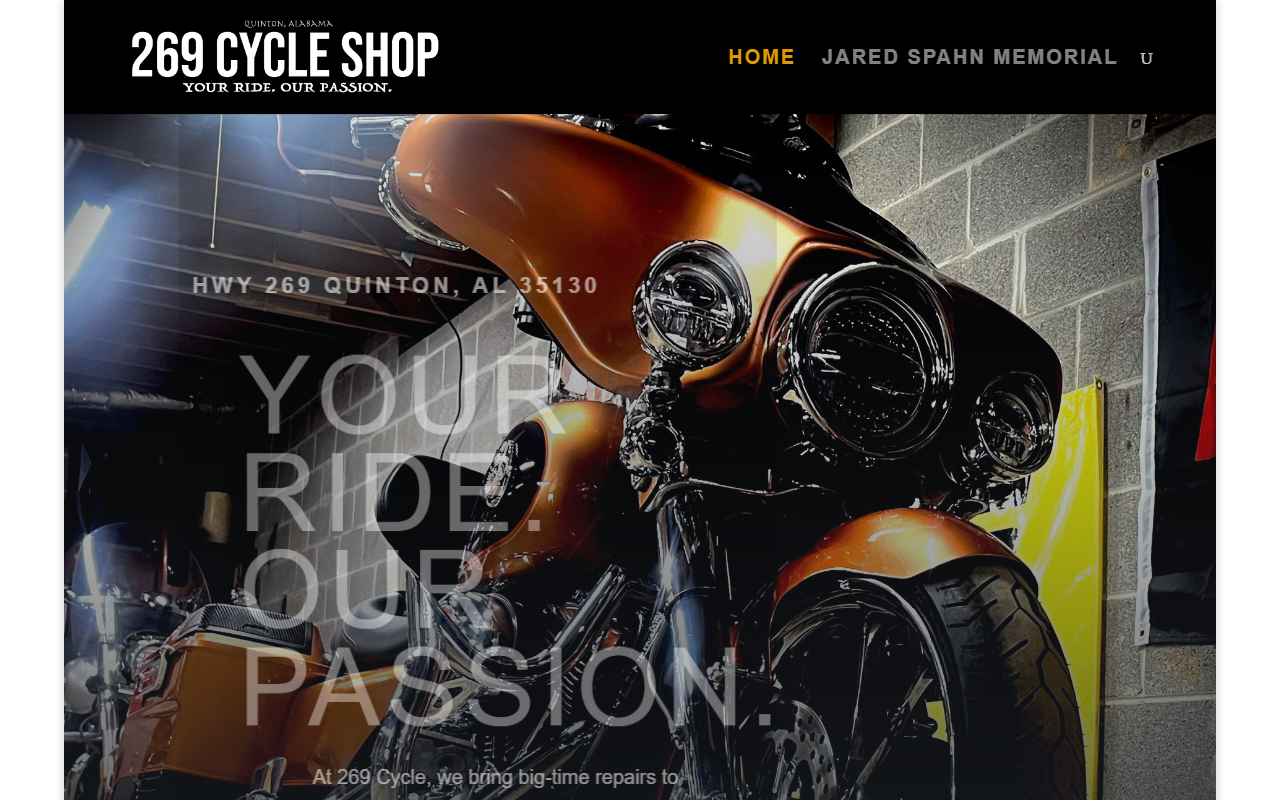 269cycleshop.com screenshot