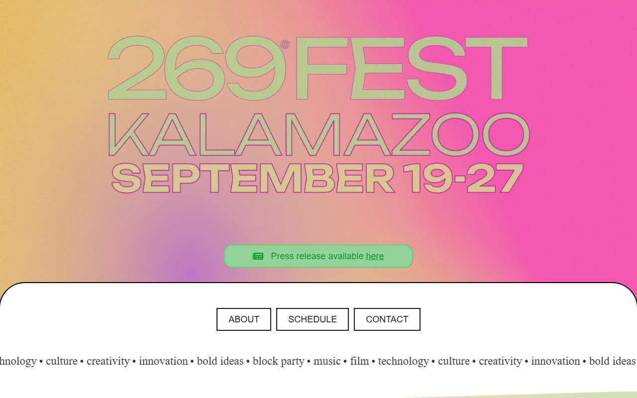 269festival.com screenshot