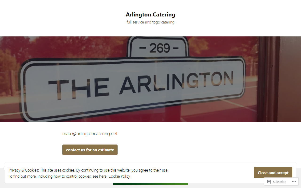 269thearlington.com screenshot