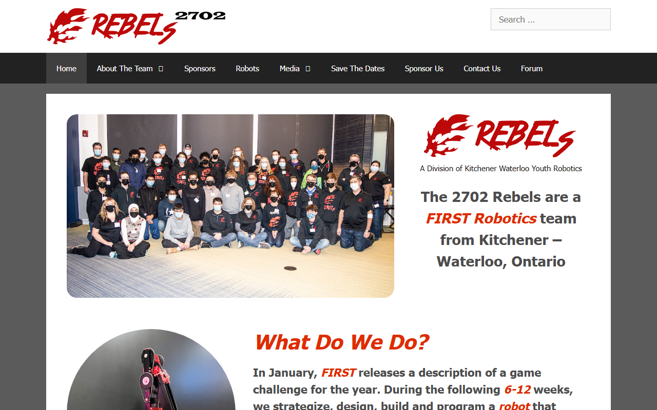 2702rebels.com screenshot