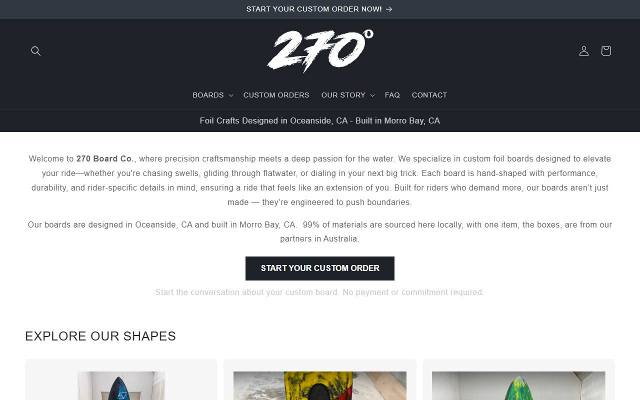 270boardco.com screenshot