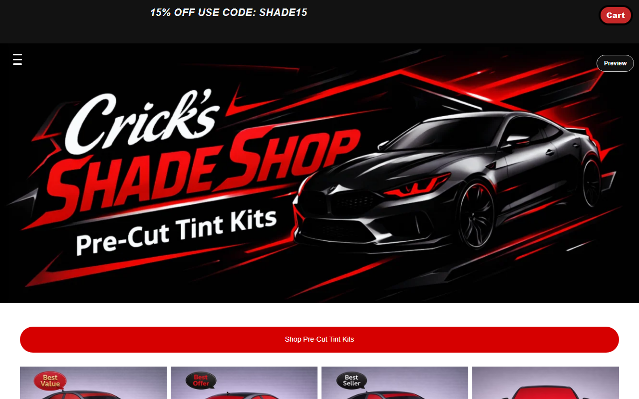 270shadeshop.com screenshot