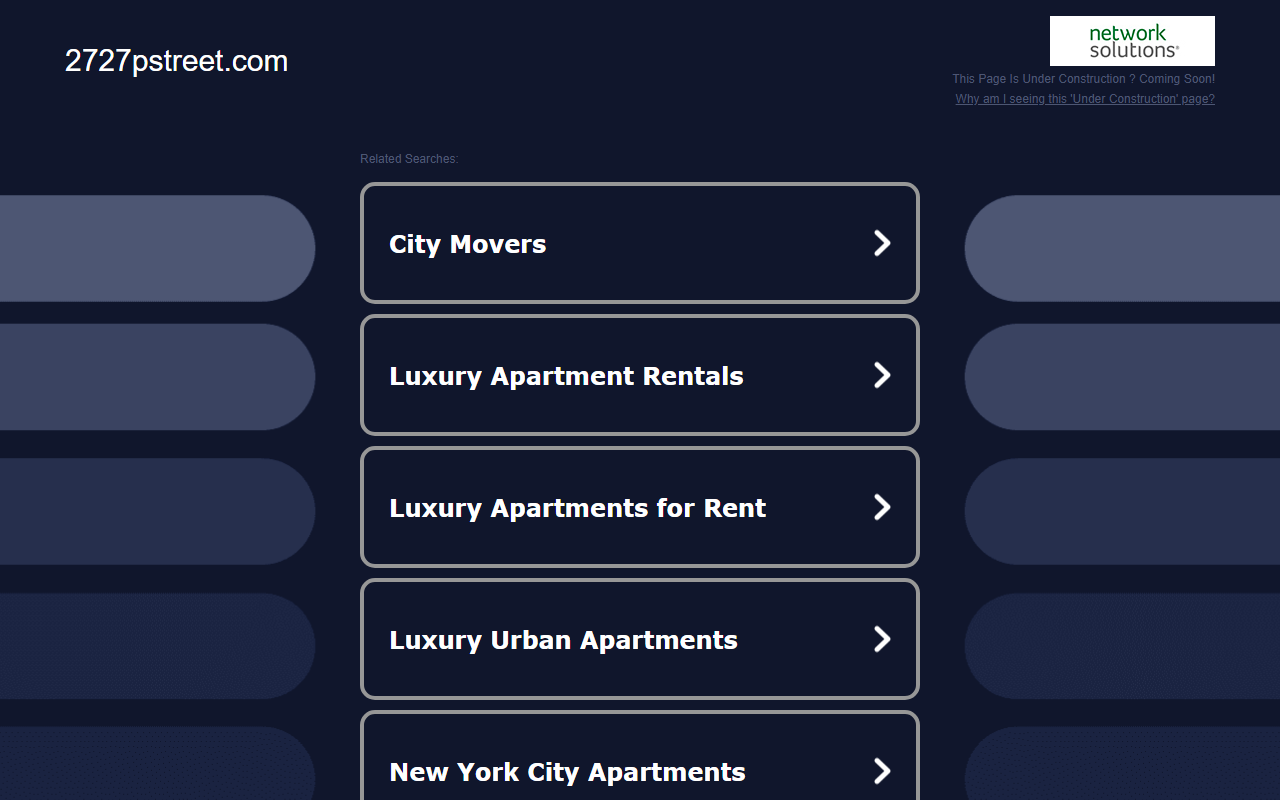 2727pstreet.com screenshot
