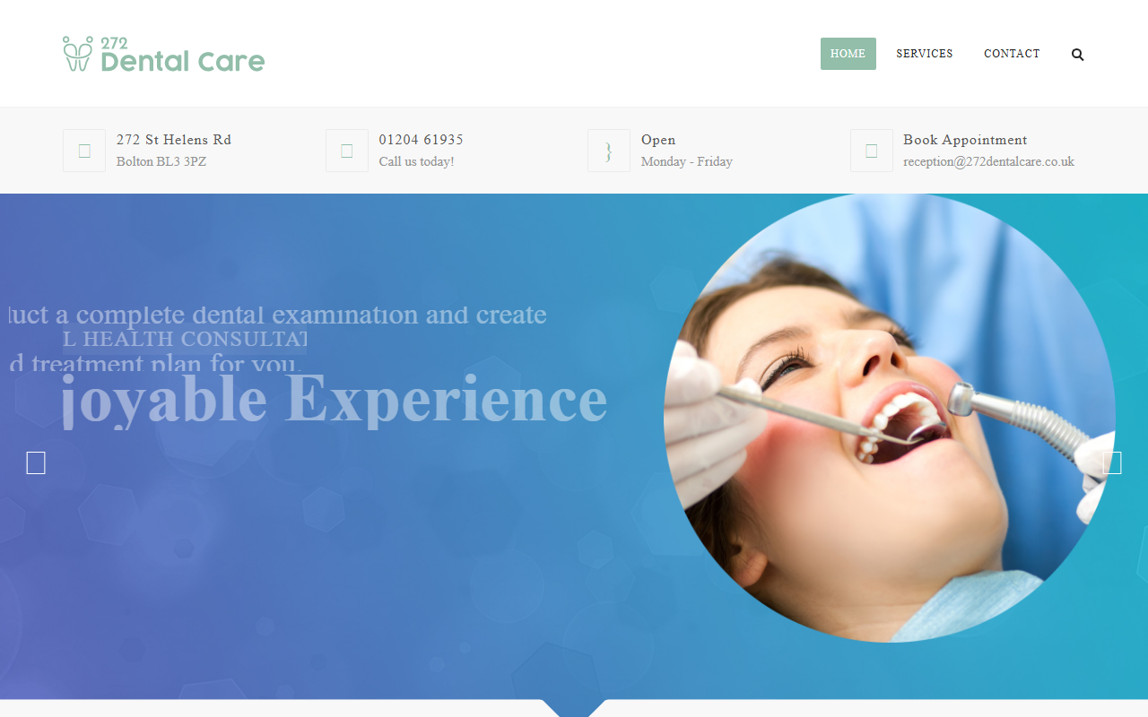 272dentalcare.com screenshot