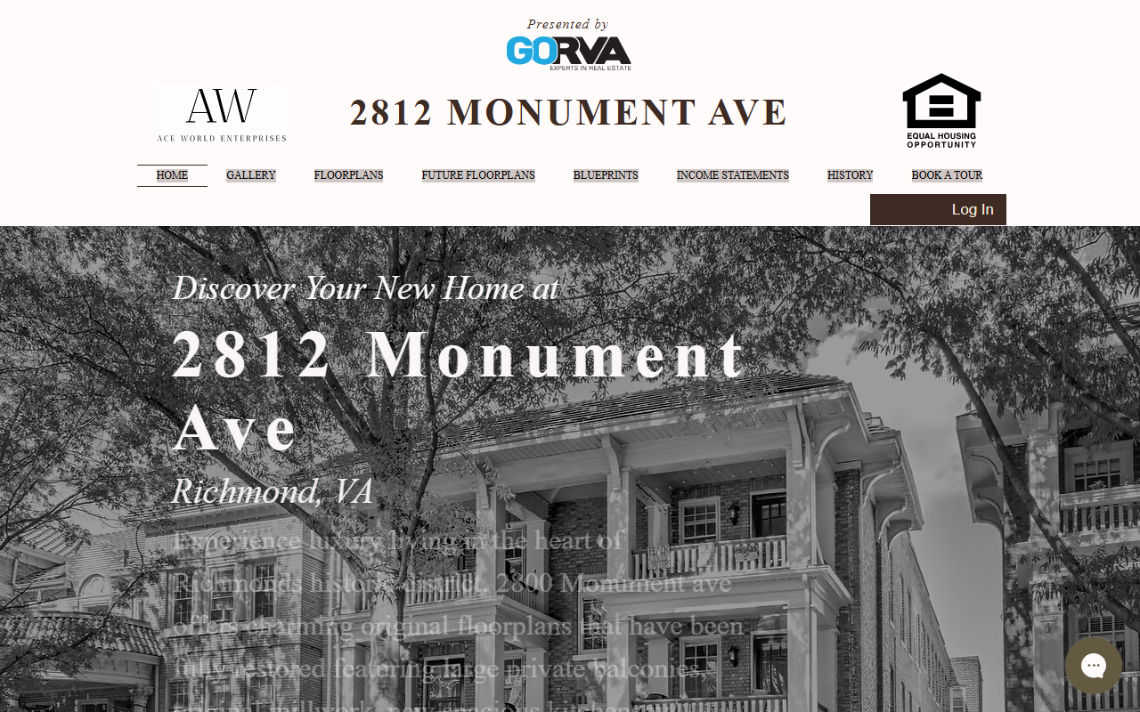 2812monument.com screenshot