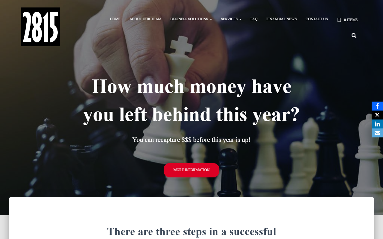 2815consulting.com screenshot