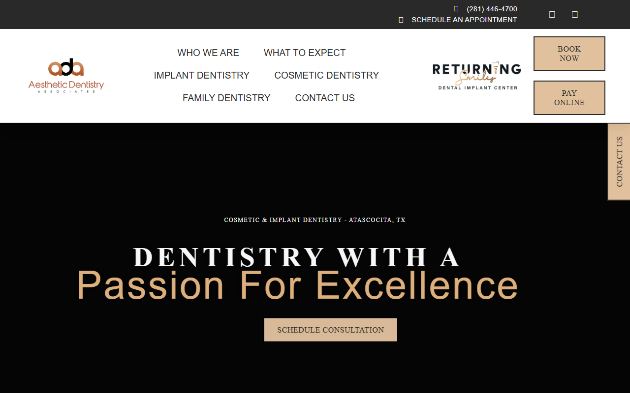 281dentist.com screenshot