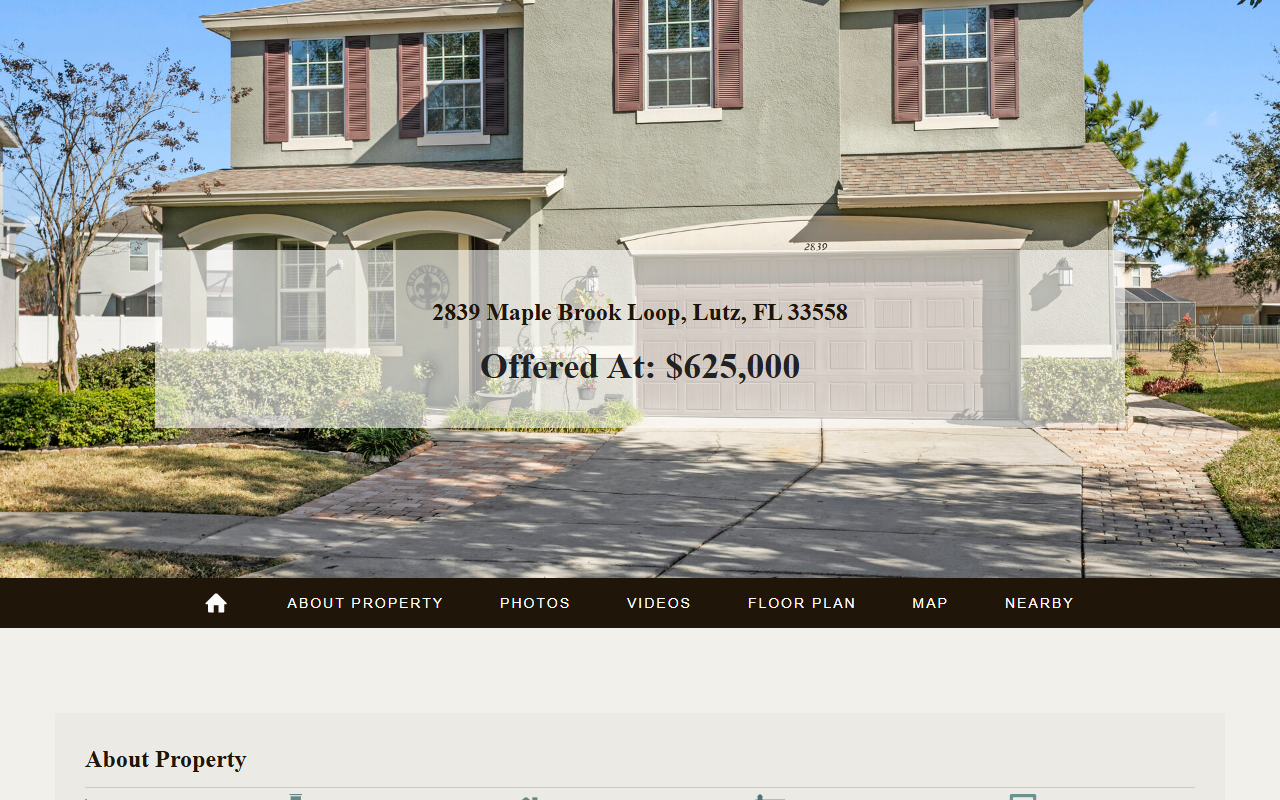 2839maplebrook.com screenshot