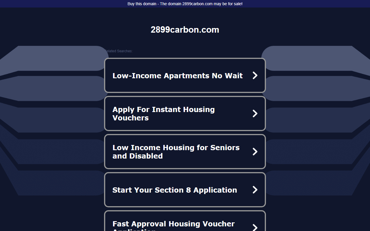 2899carbon.com screenshot