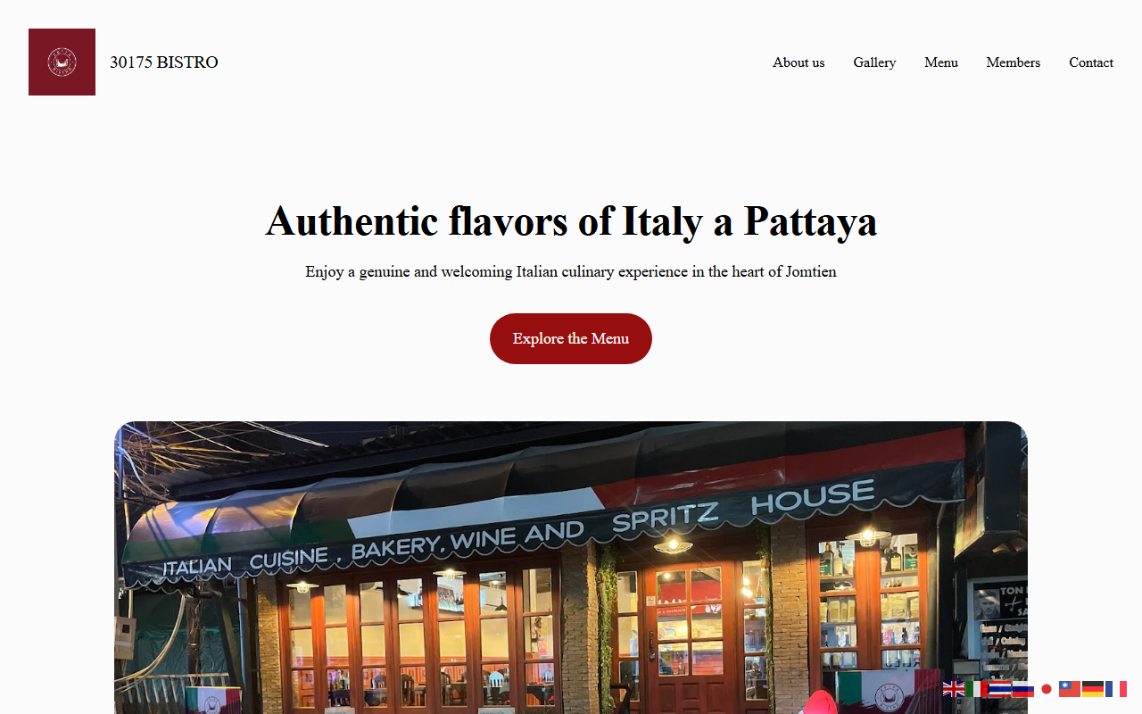 30175bistrot.com screenshot