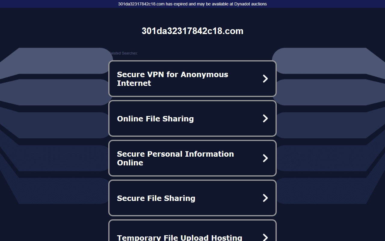 301da32317842c18.com screenshot