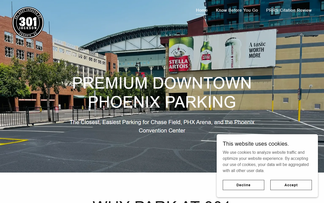 301jackson.com screenshot