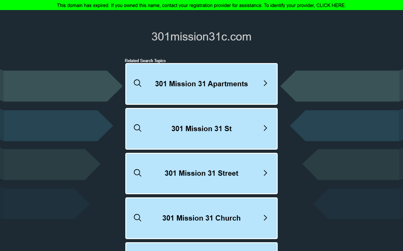 301mission31c.com screenshot