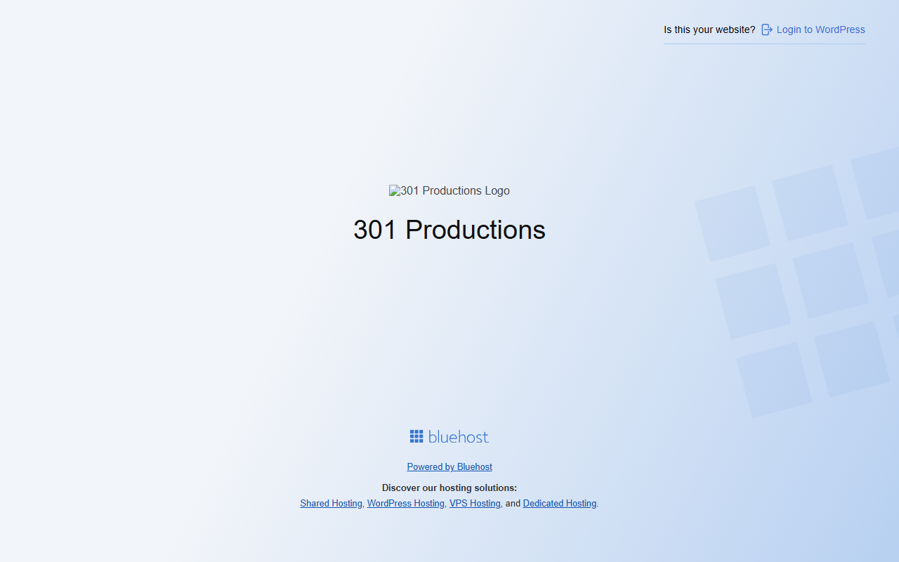 301productions.com screenshot