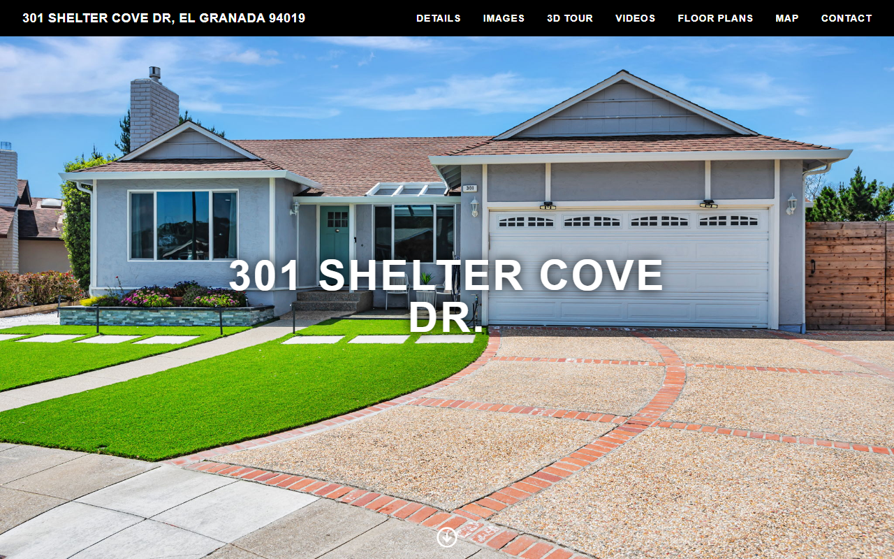 301sheltercove.com screenshot