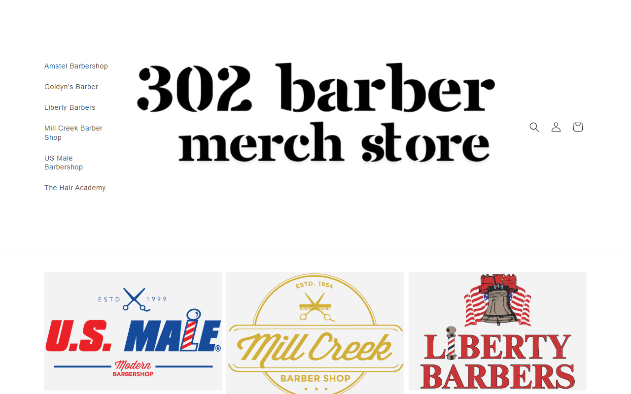 302barbermerch.com screenshot