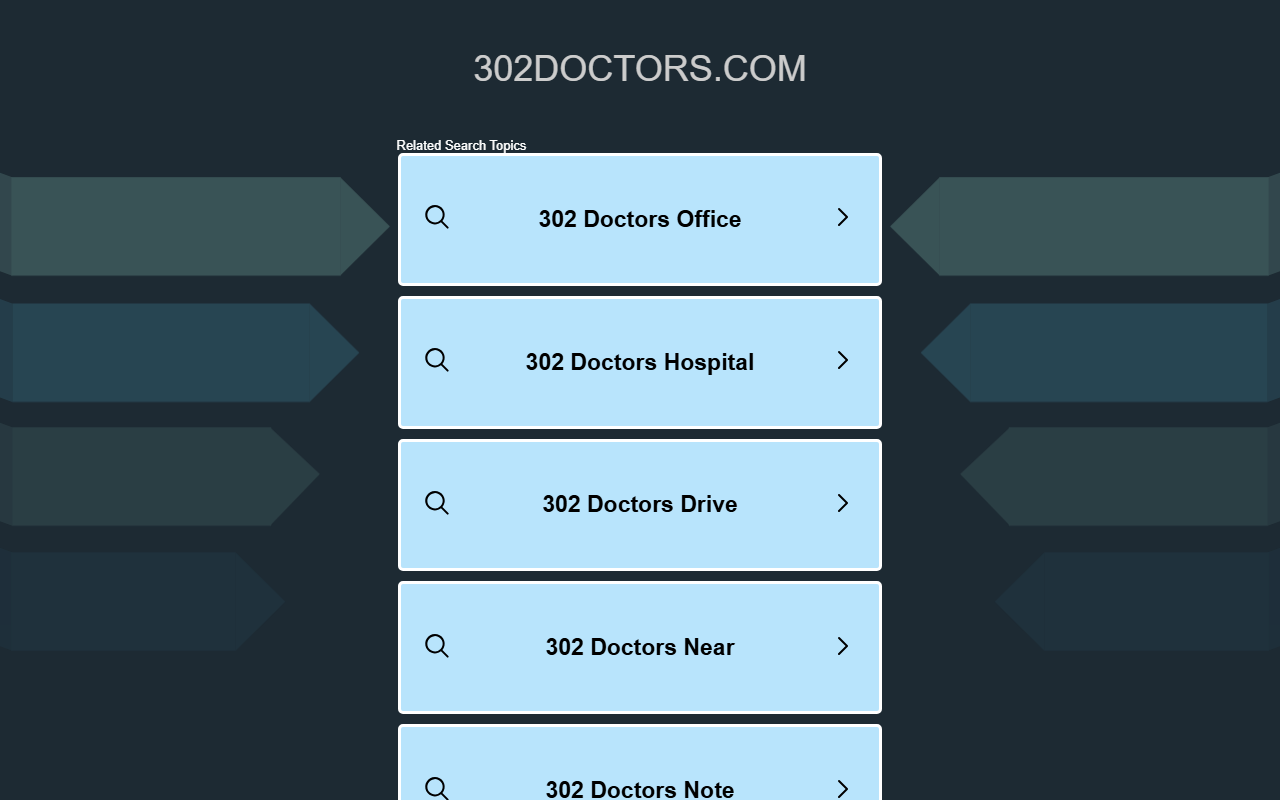 302doctors.com screenshot