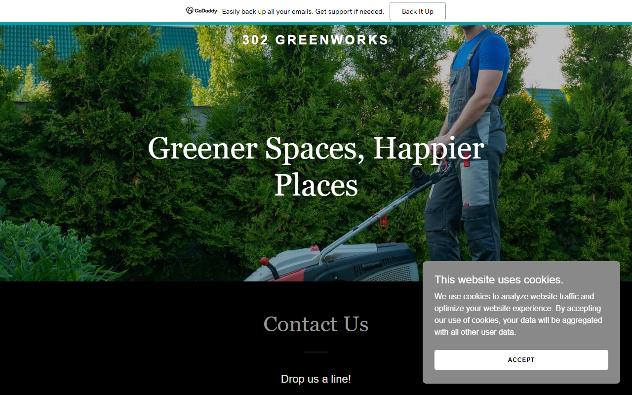 302greenworks.com screenshot