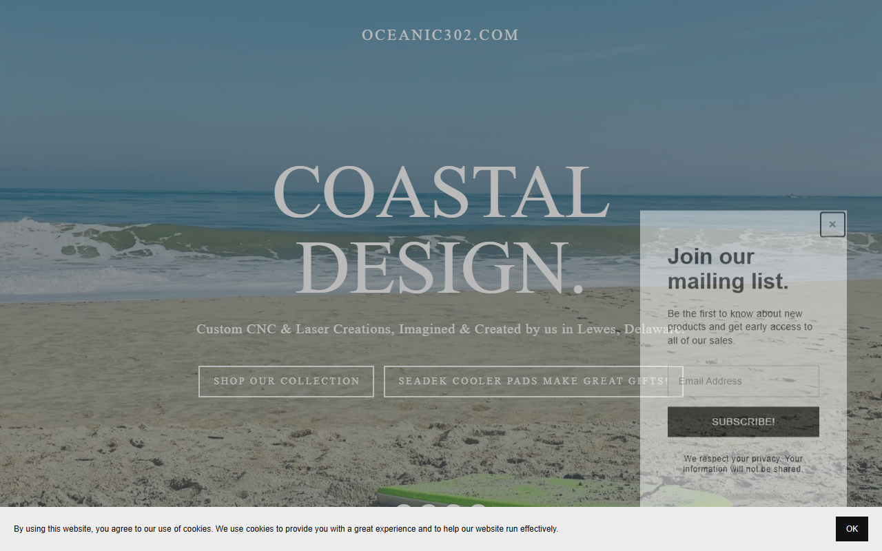 302oceanic.com screenshot